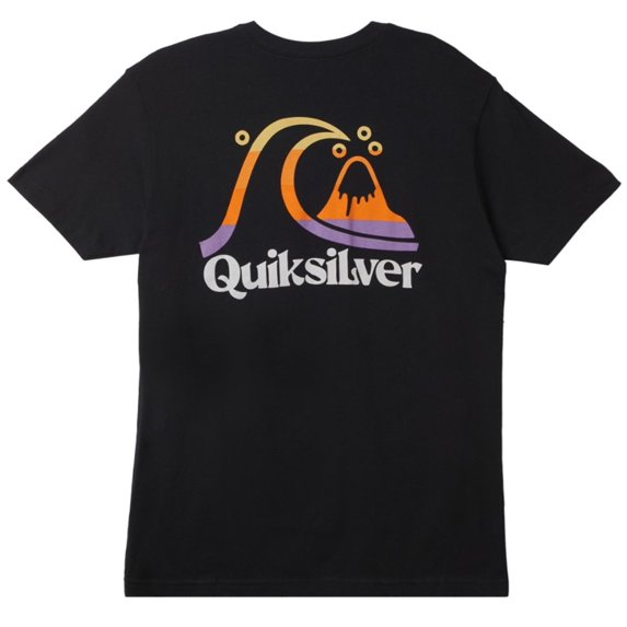 Quiksilver Men's Island Time Tee T-Shirt (XX-Large, Black)