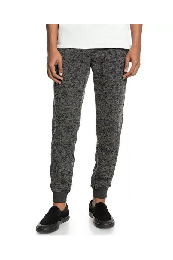 Men's Keller Light Weight Fleece Jogger in Dark Grey Heather-Large