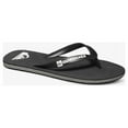 thumbnail image 1 of Quiksilver Men's Molokai Flip Flop Sandals Black/Black/White - AQYL100601-XKKW  BLACK/BLACK/WHITE, 1 of 4