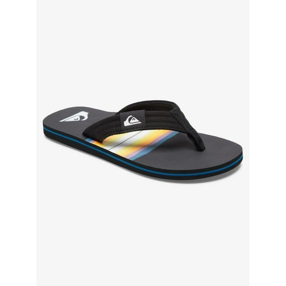 Quiksilver Men's Molokai Layback Flip Flop Sandals Black 2 - AQYL101241-KVJ2 BLACK 2