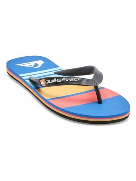 Men's Molokai Stripe 3 Point Flip Flop Sandal, 7
