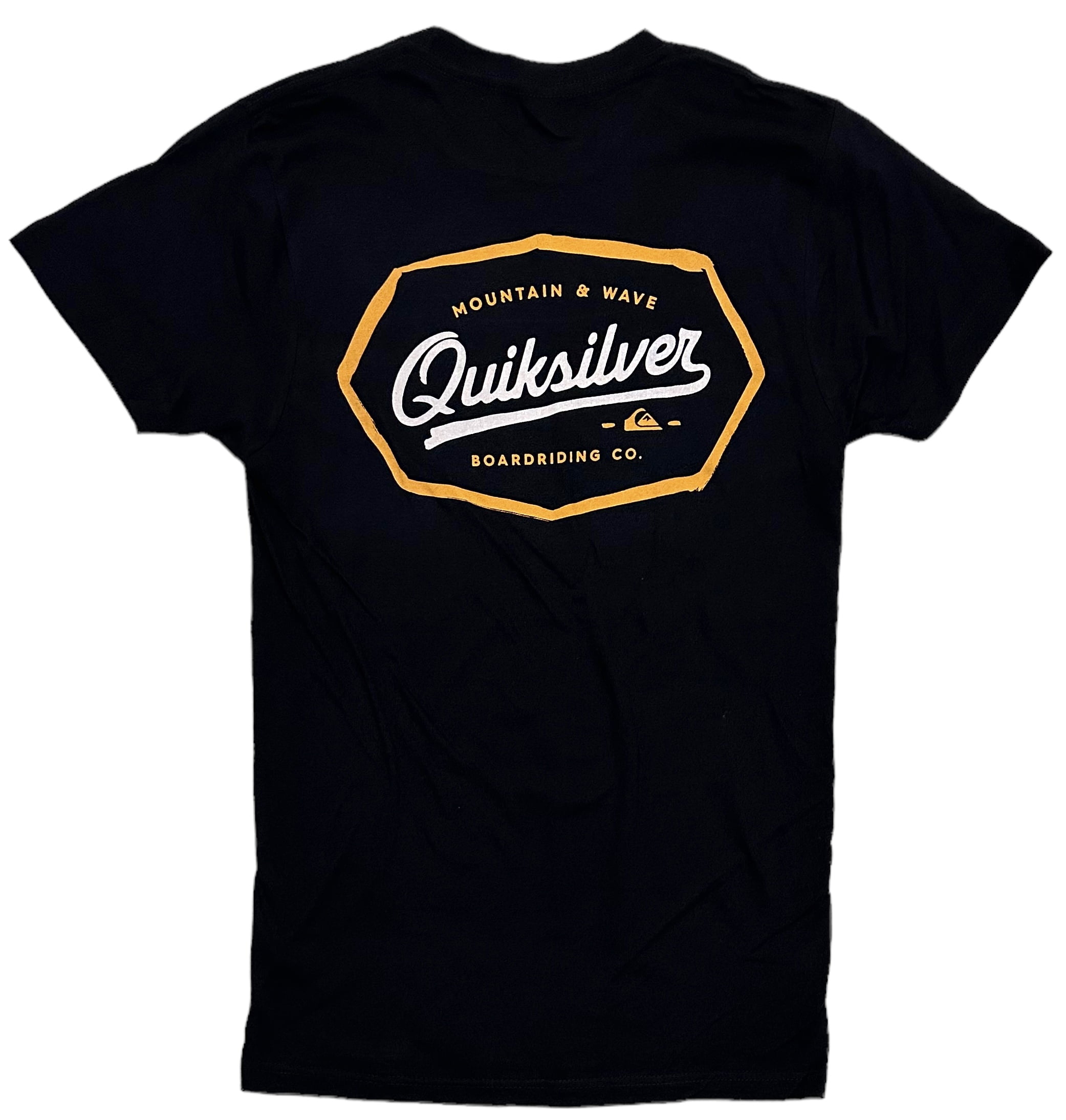 Quiksilver Men's 1969 Graphic Print Tee T-Shirt, Black