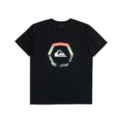 Quiksilver Men's SS Cotton T-Shirt ~ Uprise black