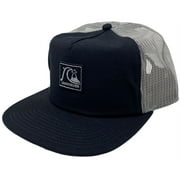 Quiksilver Mens Single Fin Trucker Hat Cap Black