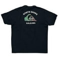 thumbnail image 1 of Quiksilver Men's T-Shirt Hawaii Floral North Shore Haleiwa Short Sleeve Tee (XX-Large, Black), 1 of 2