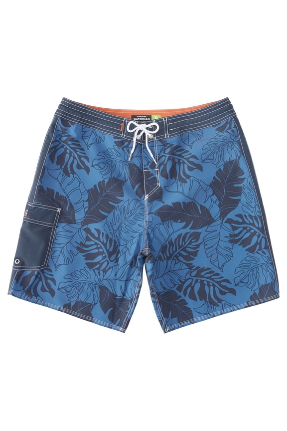 Men's Throwback Print Boardshorts Ensign Blue Throwback Brd6-Ensign 34