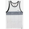 thumbnail image 1 of Quiksilver Men's Tribal Fuzz Framed Graphic Print Tank Top Tee T-Shirt (Small, White), 1 of 1