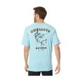 thumbnail image 1 of Quiksilver Mens Fish Gulf Stream Graphic T-Shirt, Blue, Large, 1 of 1