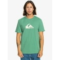 thumbnail image 1 of Quiksilver Mens SS Cotton T-Shirt ~ Comp logo green, 1 of 4