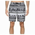 thumbnail image 1 of Quiksilver NEW Gray Mens Size Large L Printed Drawstring Trunks Swimwear, 1 of 2