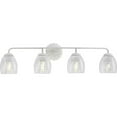 thumbnail image 1 of Quillan Collection Four-Light White Plaster Transitional Bath & Vanity Light, 1 of 13