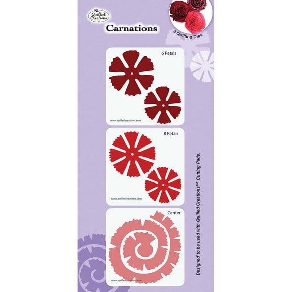 Quilled Creations Quilling Dies, Carnations