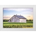 thumbnail image 1 of Quillen, Donnie 14x11 White Modern Wood Framed Museum Art Print Titled - Rural Ohio Barn, 1 of 4
