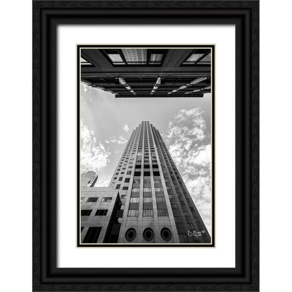 Quillen, Donnie 17x24 Black Ornate Wood Framed with Double Matting Museum Art Print Titled - Looking Up