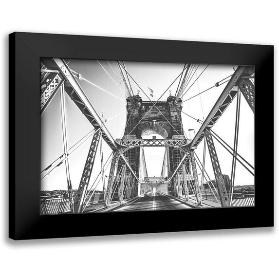 Quillen, Donnie 24x17 Black Modern Framed Museum Art Print Titled - Gray Matter