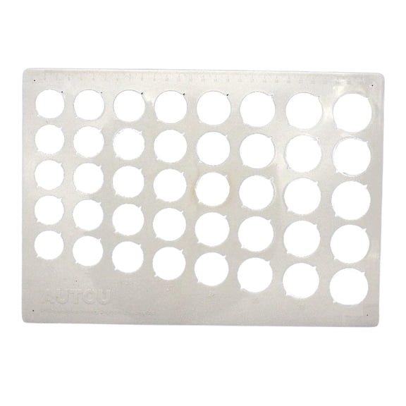 Quilling Board Quilling Shape Board Paper-Rolling Quilter Grids Paper Quilling Tool for DIY Art big holes