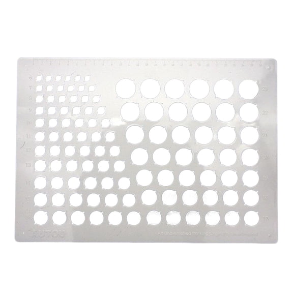 Quilling Board Quilling Shape Board Paper-Rolling Quilter Grids Paper Quilling Tool for DIY holes