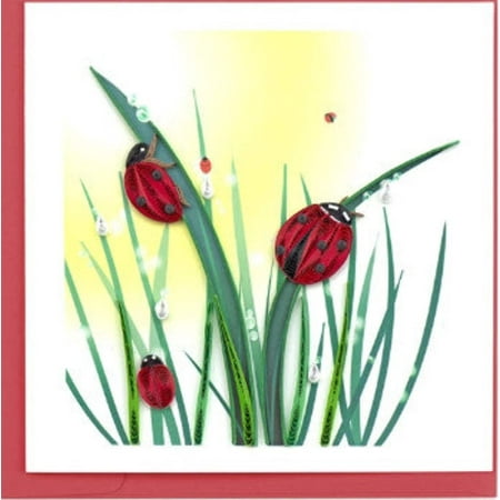 Quilling Card Quilled Ladybug Card