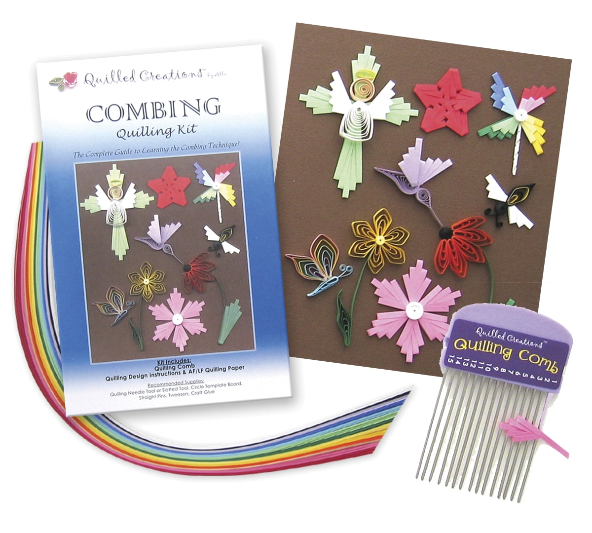 Paper Quilling Comb Patterns - How to Make Quilled Designs