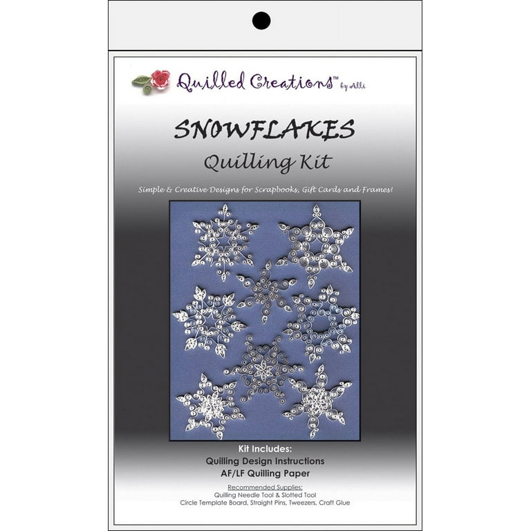 Snowflake Quilling Kit