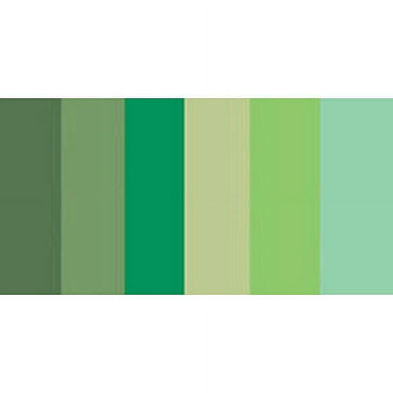Quilling Paper Mixed Colors 1/4 Inch 100/Pkg-Green Shades