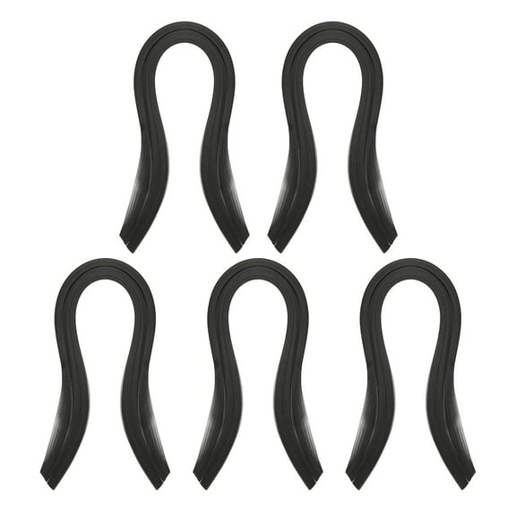 Quilling Strips Paper 600pcs 1.5mm 39cm Origami Paper Quilling Kits for Adults Beginner Art DIY, Black