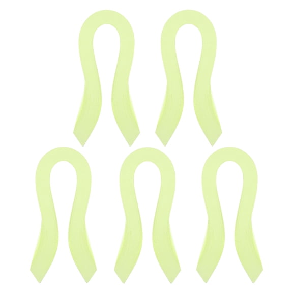 Quilling Strips Paper 600pcs 1.5mm 39cm Origami Paper Quilling Kits for Adults Beginner Art DIY, Light Green