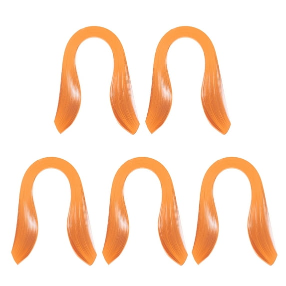Quilling Strips Paper 600pcs 5mm 39cm Origami Paper Quilling Kits for Art DIY Craft Christmas, Coral Orange