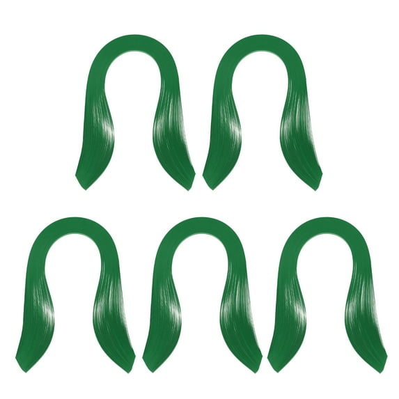 Quilling Strips Paper 600pcs 5mm 39cm Origami Paper Quilling Kits for Art DIY Craft Christmas, Dark Green