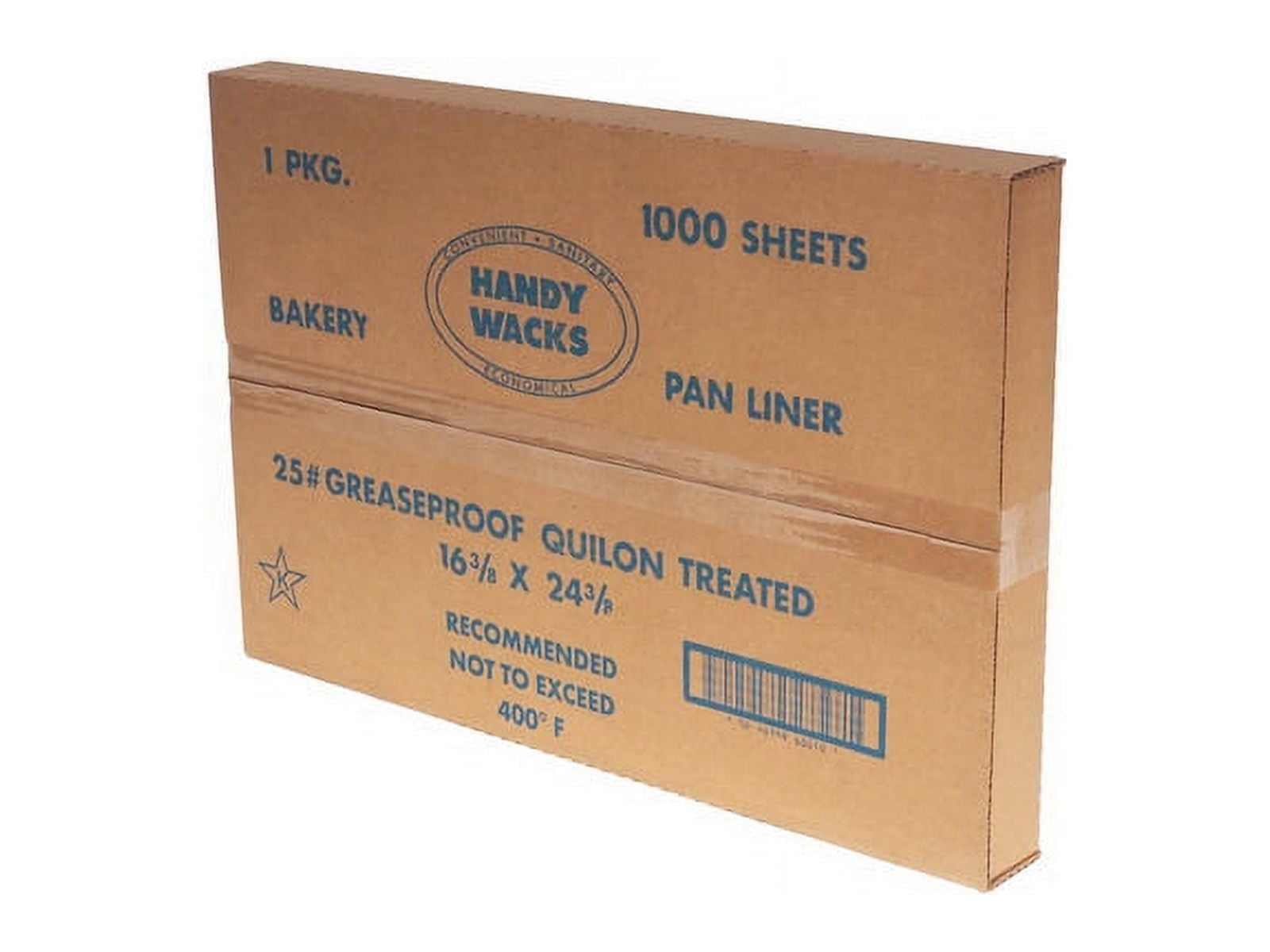 Quilon PL251 Baking Pan Liner 16.3 X 24.3 1000/Case