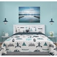 thumbnail image 1 of Quilt 3PC Set DQ Signature Print, 1 of 2