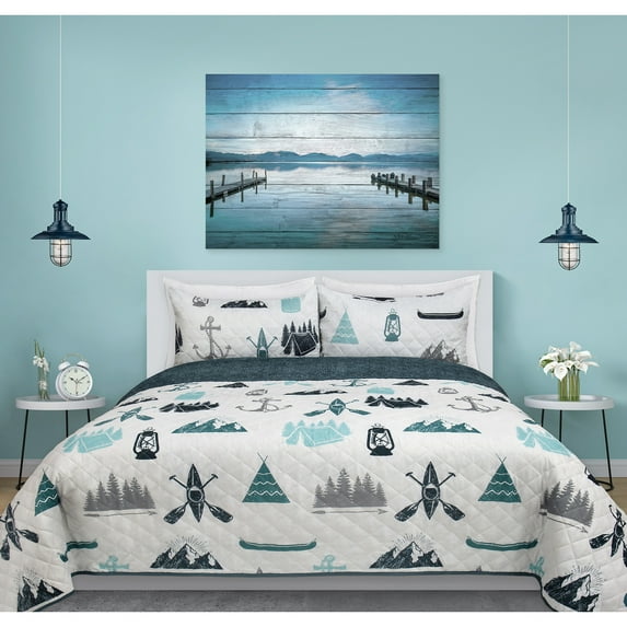 Quilt 3PC Set DQ Signature Print