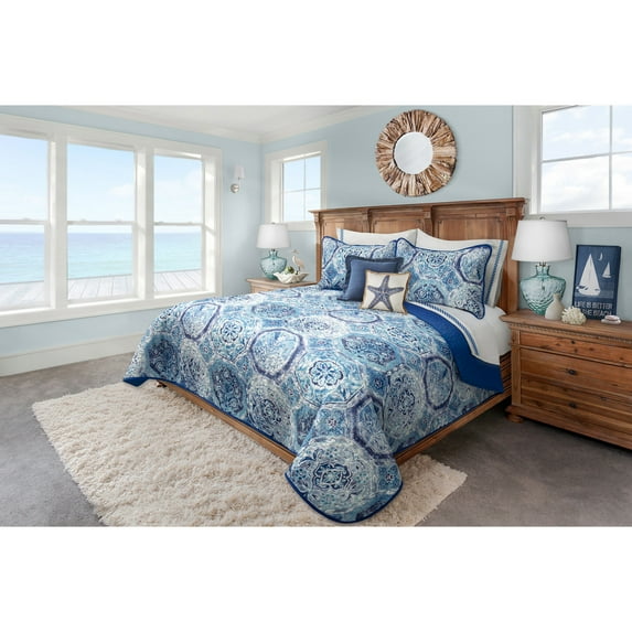 Quilt 3PC Set King Adriatic