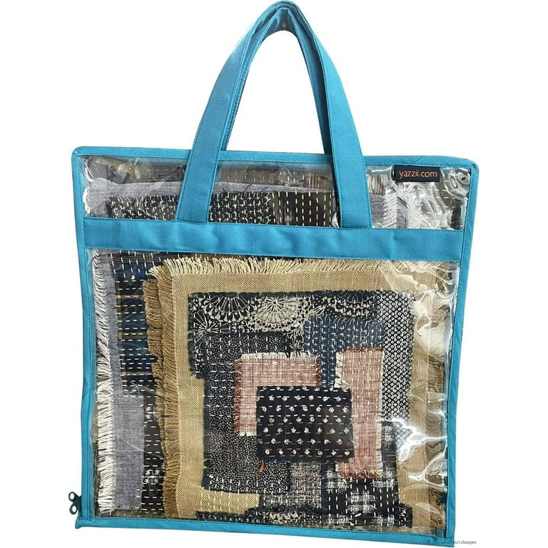 Quilt Block Carry Case - Portable Storage Bag Organizer - Multipurpose Storage  Organizer For Quilting, Patchwork, Embroidery, Needlework, Papercraft &  Beading - Aqua 