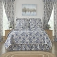 thumbnail image 1 of Quilt Dorset Floral Farmhouse Cotton Flax Bedding Bedroom Decor TCC Brands, 1 of 8