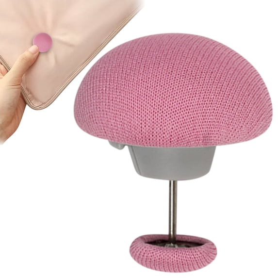 Quilt Duvet Clips Bedding Holder Pins Fasteners Mushroom Round Fixing Clips for Quilts Blanket Sheet Bed Skirt Slippers Pillow Towel Cushion Curtain, Pink