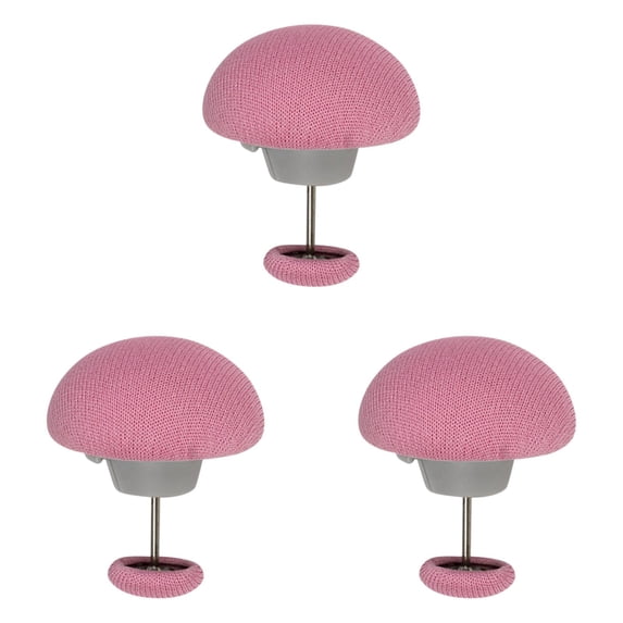 Quilt Duvet Clips Bedding Holder Pins Fasteners Mushroom Round Fixing Clips for Quilts Blanket Sheet Bed Skirt Slippers Pillow Towel Cushion Curtain, Pink