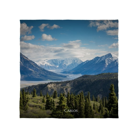 Quilt King Blanket, King 102x86, 100% Polyester, Unisex. Adult, Teen Tween, Machine Washable, 3.45lbs