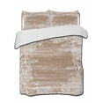 thumbnail image 1 of Quilt King Size Bedding Set, Brown Coastal Reversible Summer Quilt 3 Pieces, Summer Ocean Sea Ombre Starfish Corals Lightweight Bedspreads Coverlets with 2 Pillow Shams for All Seasons, 1 of 5