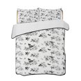 thumbnail image 1 of Quilt King Size Bedding Set, White Flowers Reversible Summer Quilt 3 Pieces, Spring Floral Farmhouse Art Lightweight Bedspreads Coverlets with 2 Pillow Shams for All Seasons, 1 of 5