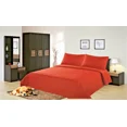 thumbnail image 1 of Gorgeous Home Linen Nena King Quilt Bedding Set with Pillow Case Reversible Orange, 1 of 5