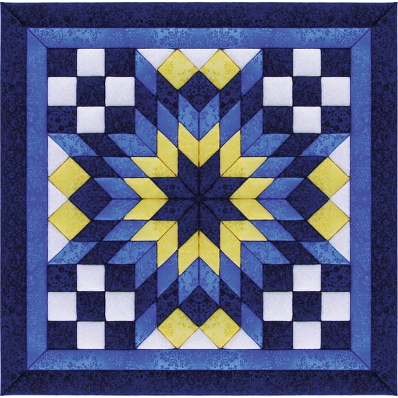 Quilt-Magic No Sew Ornament Kit-Frosted Beauty