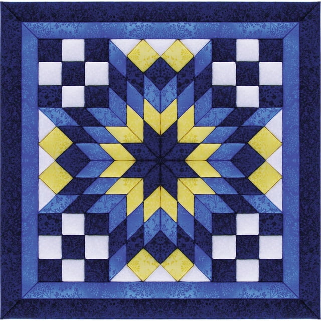 Quilt-Magic No Sew Ornament Kit-Frosted Beauty