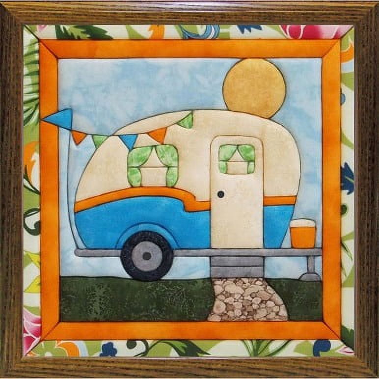 Quilt Magic® Vintage Camper NoSew Quilt Kit