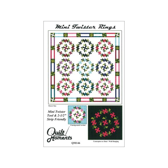 Quilt Moments Mini Twister Rings Ptrn