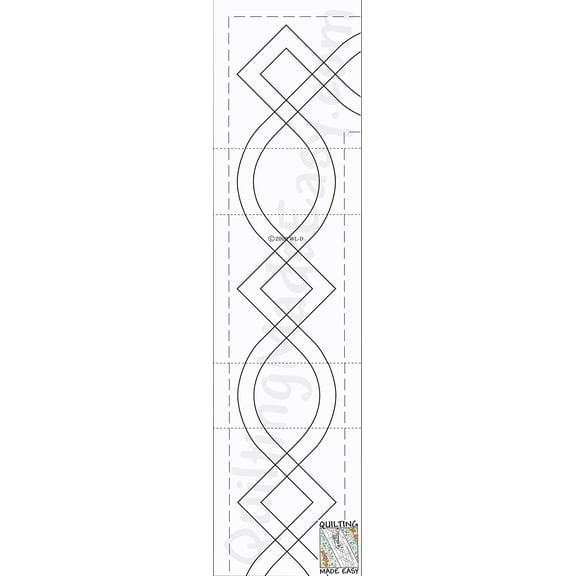 3" Borders Made Easy Quilt Template