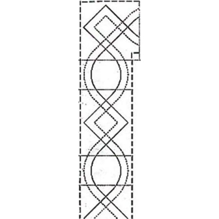 Quilt Pattern On A Roll Borders Made Easy Pattern 102 - 3 Inch By 26 Feet