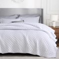 Quilt Queen Size Soft Ultrasonic Full/Queen Quilt Bedding Set