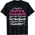 thumbnail image 1 of Quilt Shirts Quilting Grandma Tees Yarn Women Hobby Quilter T-Shirt, 1 of 4