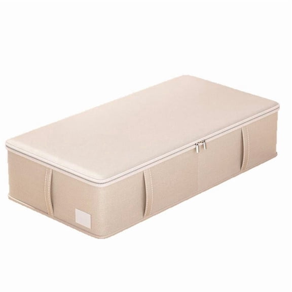 Quilt Storage Box Multifunctional 30L Large Capacity Quilt Storage Box For Wardrobes, Beds, Quilts, Down Jackets Under Flat